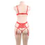 Боди Star Night Love Affair Lace Bodysuit, красное - Фото №6