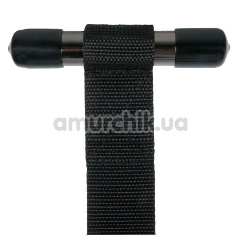 Секс-гойдалка Easy Toys Leg & Bum Support Over The Door Swing, чорна