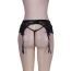 Комплект Star Night Mesh & Bow Garter Panties, чорний: пояс для панчіх + трусики-стрінги - Фото №7