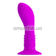 Анальная пробка с вибрацией Pretty Love Sturdy, розовая - Фото №1