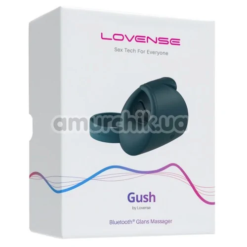 Вібромасажер для члена Lovense Gush, темно-бірюзовий