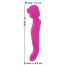 Вібратор Javida 3 Function Vibrator, рожевий - Фото №9