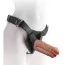 Страпон King Cock Strap-on Harness Two Cocks One Hole 7, телесный - Фото №1