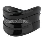 Ерекційне кільце Stay Hard Beef Ball Stretcher Snug, чорне - Фото №1