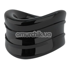 Ерекційне кільце Stay Hard Beef Ball Stretcher Snug, чорне - Фото №1