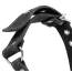 Кляп Fetish Tentation Premium Leather Gag With Stiff Ball, чорний - Фото №3