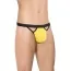 Трусы-стринги мужские Mens Thongs 4530, желтые