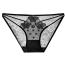 Трусики Star Night Embroidered Strappy Side Panty, чорні - Фото №6