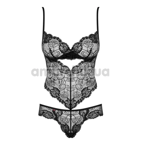Боди Obsessive Alluria, черное