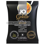Оральный лубрикант JO Gelato Creme Brulee - крем-брюле, 5 мл - Фото №1