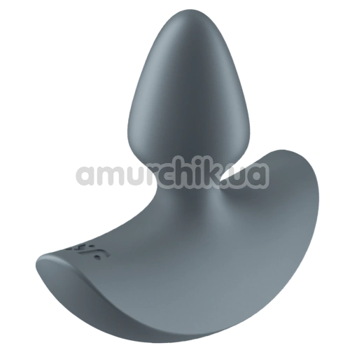 Анальная пробка с вибрацией Satisfyer Booty Absolute Beginners 1, серая - Фото №1