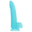 Фалоімітатор Firefly Smooth Dong 5 Inches, блакитний - Фото №1