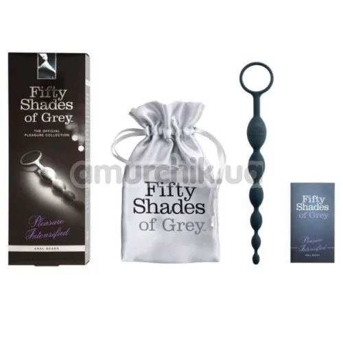 Анальная цепочка Fifty Shades of Grey Pleasure Intensified, черные