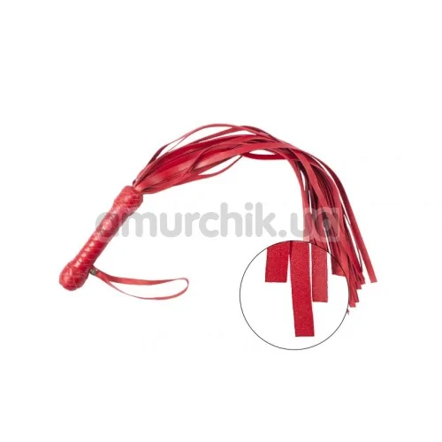 Батіг S & M Tantra Flogger, червоний