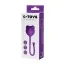 Вагинальный шарик A-Toys Pleasure Ball 764014-7, фиолетовый - Фото №5