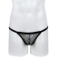 Трусы-стринги мужские Star Night Net G-String, черные - Фото №8