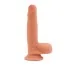 Фаллоимитатор Dual-Layered Silicone Nature Cock LV4006, телесный - Фото №6