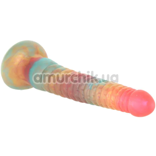 Фаллоимитатор Colours Stacked 9, красно-золотой
