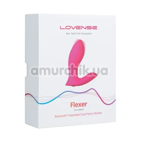 Вібратор Lovense Flexer, рожевий