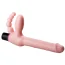 Безремневой страпон с вибрацией Super Strapless Dildo, розовый - Фото №5