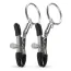 Зажимы для сосков с колечками Easy Toys Metal Nipple Clamps With Ring, серебряные - Фото №2