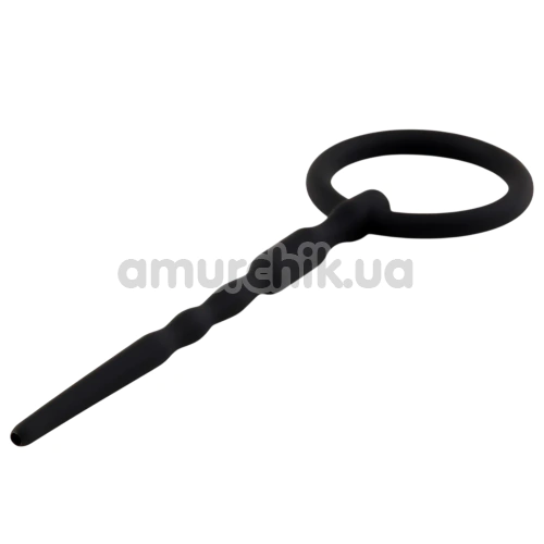 Уретральная вставка Penis Plug No. 04, черная