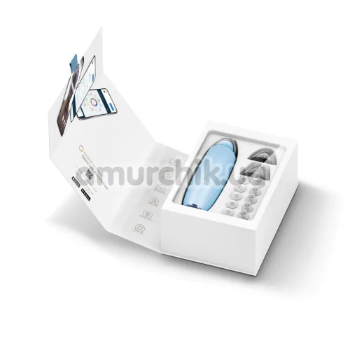 Мікродермабразійний пристрій для видалення чорних цяток Geske MicroDermabrasion Blackhead Remover 7 in 1, блакитний