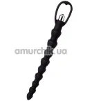 Анальная цепочка с вибрацией A-Toys Vibro Anal Beads 761305, черная - Фото №1