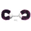 Наручники Fetish Pleasure Fluffy Handcuffs, фиолетовые - Фото №1