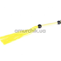 Флоггер DS Fetish Flogger Silicone Temperary М, желтый - Фото №1