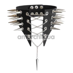 Чокер Art of Sex Ariadne Leather, черный - Фото №1