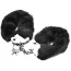 Наручники Fetish Pleasure Fluffy Handcuffs, чорні - Фото №3