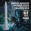Фалоімітатор Power Monsters Basilisk, срібний - Фото №10