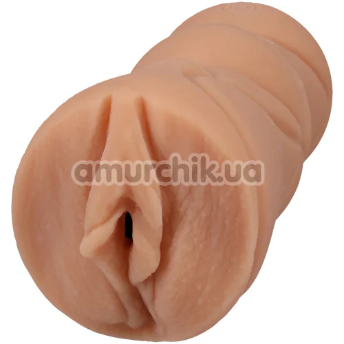 Искусственная вагина Signature Strokers Alix Lynx Pocket Pussy, телесная