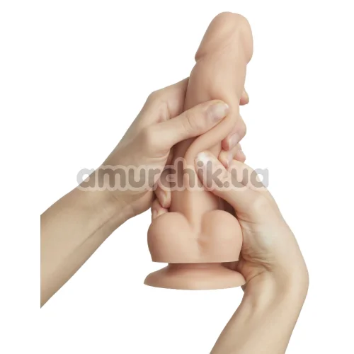 Фалоімітатор Strap-On-Me Sliding Skin Realistic Dildo S, тілесний