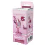 Анальная пробка с розовым кристаллом Gleaming Love Pearl Pink Plug Heart S, розовая - Фото №3