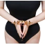 Фіксатор для рук Upko Finger Bound Play Collection Metal Thumb Cuffs, золотий - Фото №5