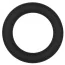 Эрекционное кольцо для члена Easy Toys Men Only Silicone Cock Ring M, черное - Фото №1