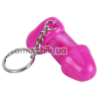 Брелок в виде пениса Roomfun Cock Keychain, розовый - Фото №1