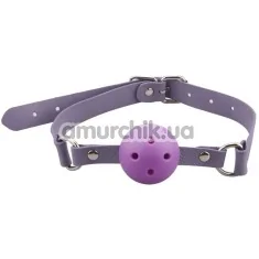 Кляп Breathable Ball Gag, фиолетовый - Фото №1