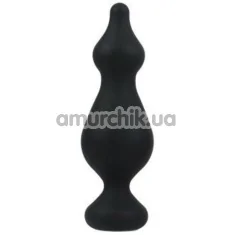 Анальная пробка Adrien Lastic Amuse Black L, черная - Фото №1