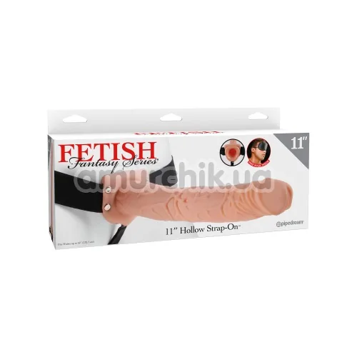 Порожній страпон Fetish Fantasy Series 11 Hollow Strap-On, тілесний