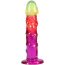 Фалоімітатор Doc Johnson Crystal Jellies Classic Dong 7.5, різнокольоровий - Фото №4
