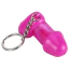Брелок в виде пениса Roomfun Cock Keychain, розовый - Фото №1