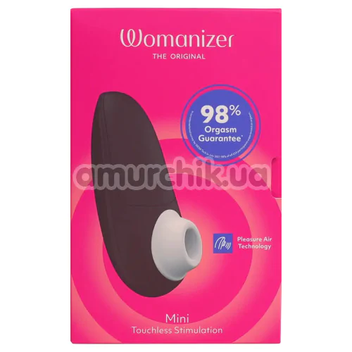 Симулятор орального секса для женщин Womanizer The Original Mini 2, черный