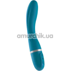 Вибратор для точки G Liebe Pleasure Toys Bend It, голубой - Фото №1