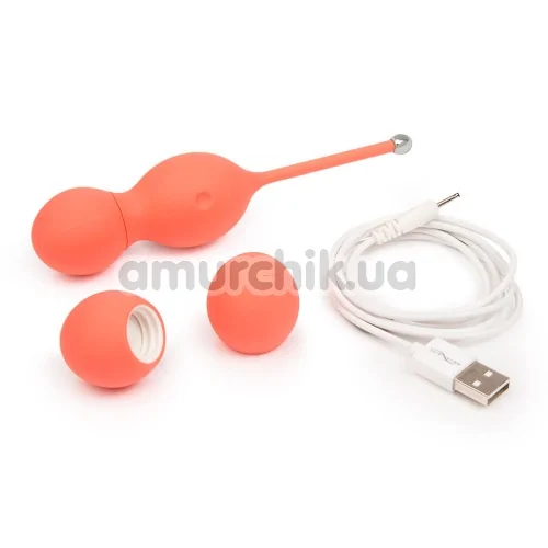 Вагінальні кульки We - Vibe Bloom Orange (ві вайб блум помаранчеві)