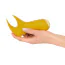 Мастурбатор з вібрацією Your New Favourite Penis Vibrator, жовтий - Фото №7