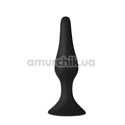 Анальная пробка Mai Attraction Pleasure Toys №33, черная - Фото №1