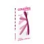 Двойной вибратор Couples Choice Flexible Couples Vibrator, розовый - Фото №11